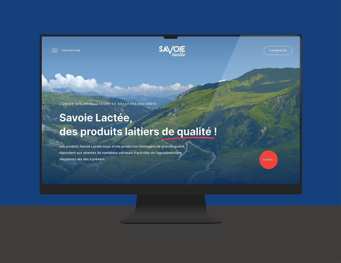 Nouveau site internet pour Savoie Lactée